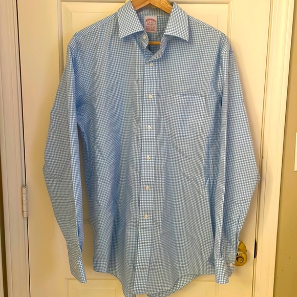 Brooks Brothers Gingham Shirt - Picture 1 of 4